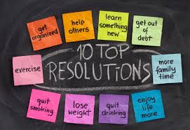 new year resolutions